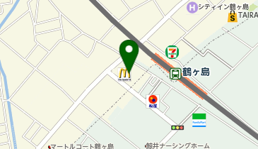 【予約制】Bounce ロッカーコモディイイダ鶴ヶ島店 お預かりスポットの地図画像