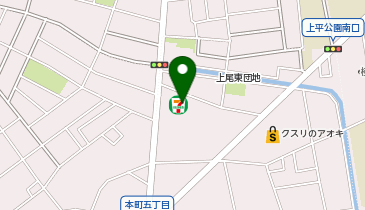 【予約制】Bounce セブンイレブン 上尾本町6丁目店 ロッカー 保管スポットの地図画像