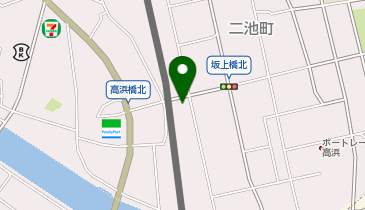 【予約制】Bounce ロッカー ヤマト運輸 高浜二ツ池センター 保管場所の地図画像