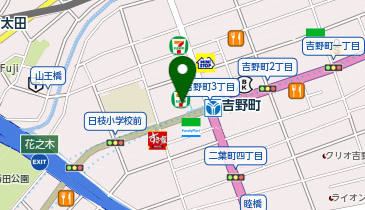 【予約制】Bounce セブンイレブン 横浜吉野町駅前店 ロッカー 収納スポットの地図画像