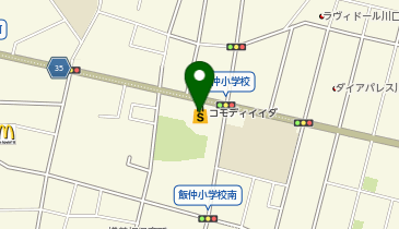 【予約制】Bounce ロッカー商品飯田中町店 保管場所の地図画像