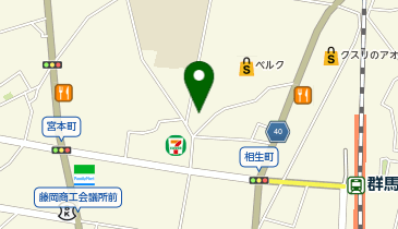 【予約制】Bounce ロッカーバーグ藤岡店 お預かりスポットの地図画像