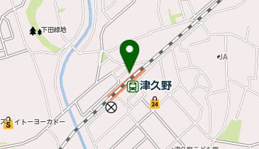 【予約制】Bounce ロッカー JR西日本 津久野駅 収納スポットの地図画像