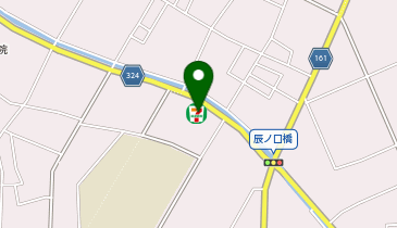 【予約制】Bounce ロッカー セブンイレブン越谷大馬の町4丁目店 保管場所の地図画像