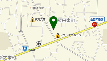 【予約制】Bounce ロッカードラッグストア赤壁開田東町店保管場所の地図画像