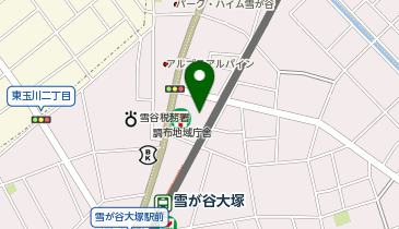 【予約制】Bounce ロッカー セブンイレブン 大田区南雪谷1丁目店 お預かりスポットの地図画像
