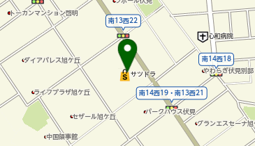 【予約制】Bounce Locker Satsudora Fushimi Keimei Store Storage Spotの地図画像