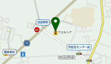 【予約制】Bounce ロッカー ウエルシア寝屋川池田新町店保管場所の地図画像