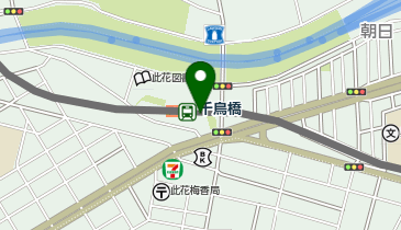 【予約制】Bounce ロッカー 阪神電車 千鳥橋駅 収納スポットの地図画像