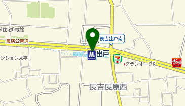 【予約制】Bounce ロッカー 大阪メトロ谷町線 井手口駅 改札出て左手 収納場所の地図画像