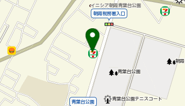 【予約制】Bounce ロッカー セブンイレブン朝霞幸町一丁目店 お預かりスポットの地図画像