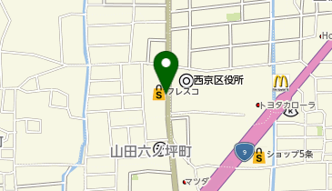 【予約制】Bounce Locker Fresco Katsura store Storage Spotの地図画像