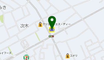 【予約制】Bounce ミニストップ野田次店ロッカー保管場所の地図画像