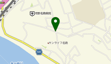 【予約制】Bounce 西日本鉄道名島駅ロッカー収納スポットの地図画像