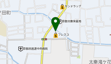 【予約制】Bounce Locker Fresco Uzumasa store Storage Spotの地図画像