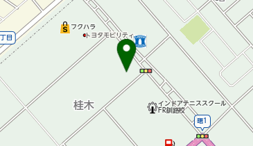 【予約制】Bounce ロッカー ヤマト運輸 釧路葛城センター 保管場所の地図画像