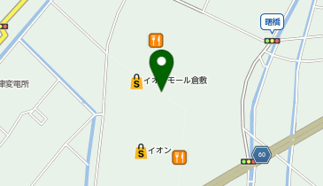 【予約制】Bounce ロッカー イオンモール倉敷 収納スポットの地図画像