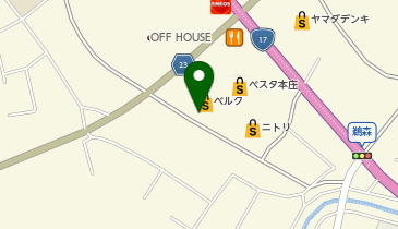 【予約制】Bounce ロッカーベルグヴェスタ本庄寿店保管場所の地図画像