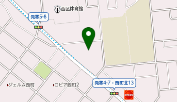 【予約制】Bounce ロッカー薩摩発寒5条店 保管場所の地図画像