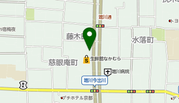 【予約制】Bounce ロッカーフレスコ堀川今出川店 収納スポットの地図画像