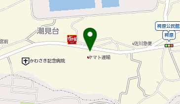 【予約制】Bounce ロッカー ヤマト運輸 宮前汐見台センター 保管場所の地図画像