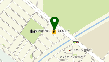 【予約制】Bounce ロッカー ウエルシア南行徳店 収納スポットの地図画像