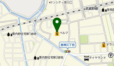 【予約制】Bounce ロッカーベルク川口佐間店 収納場所の地図画像