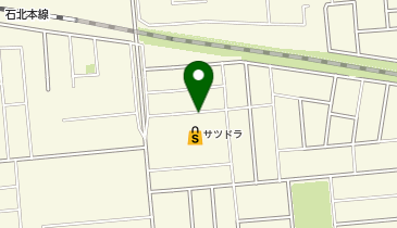 【予約制】Bounce ロッカーさつま北見栄町店保管場所の地図画像