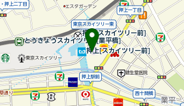 【予約制】Bounce Locker Life Centralsquare Oshiageekimae Storage Spotの地図画像