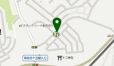 【予約制】Bounce ロッカー セブンイレブン 川崎万福寺3丁目店 お預かりスポットの地図画像