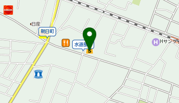 【予約制】Bounce ロッカー ウエルシア昭島旭町店保管場所の地図画像