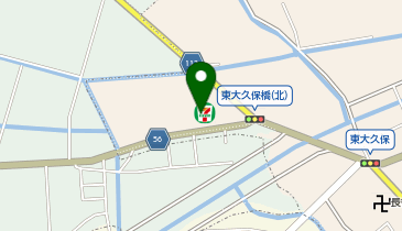 【予約制】Bounce ロッカー セブンイレブン富士見東大久保店 保管場所の地図画像