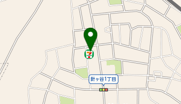 【予約制】Bounce ロッカー セブンイレブン富士見針ヶ谷一丁目店 お預かりスポットの地図画像