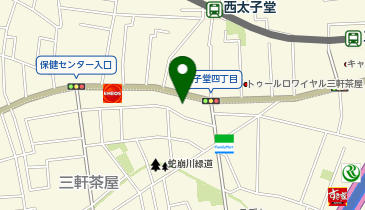 【予約制】Bounce セブンイレブン三軒茶屋世田谷通り店ロッカー保管場所の地図画像