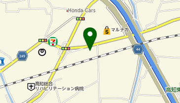 【予約制】Bounce ロッカー ヤマト運輸 高知インターセンター 保管場所の地図画像