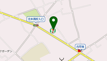 【予約制】Bounce ロッカー セブンイレブン 北本旧市場2丁目店 保管スポットの地図画像