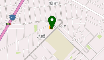 【予約制】Bounce ロッカー ウエルシア坂戸柳町店保管場所の地図画像