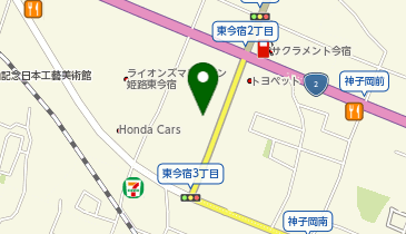 【予約制】Bounce ロッカー五代今宿店保管場所の地図画像