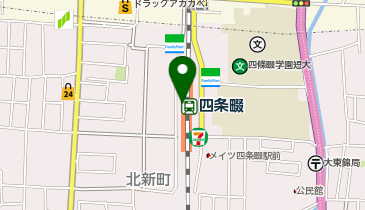 【予約制】Bounce ロッカー ドラッグストア 赤壁田原台支店 保管場所の地図画像