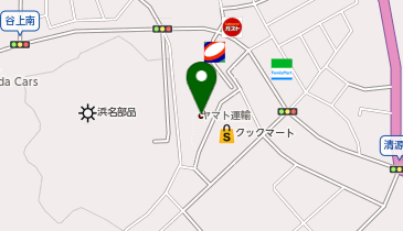 【予約制】Bounce ロッカー ヤマト運輸 浜名湖新居センター 保管場所の地図画像