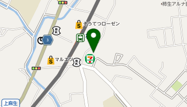 【予約制】Bounce ロッカー セブンイレブン 川崎 柿生駅南口 預かりスポットの地図画像