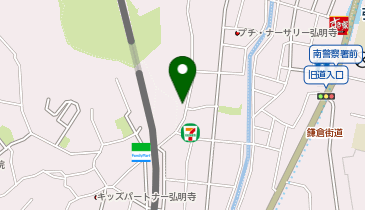 【予約制】Bounce セブンイレブン 横浜弘明寺町南店 ロッカー 保管場所の地図画像