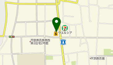 【予約制】Bounce ロッカー ウエルシア平野長吉長原店 お預かりスポットの地図画像