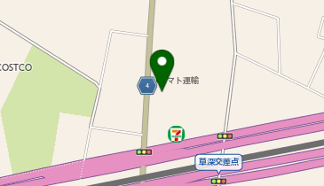 【予約制】Bounce ロッカー ヤマト運輸 印西センター 保管場所の地図画像