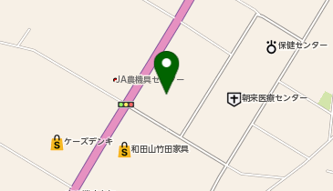 【予約制】Bounce ロッカー ウエルシア朝来メディカルセンター店 収納スペースの地図画像