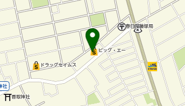 【予約制】Bounce ロッカー ビッグ・エー 富士塚店 収納スポットの地図画像