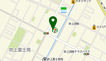 【予約制】Bounce ロッカー セブンイレブン 鴻巣富士見二丁目店 お預かりスポットの地図画像