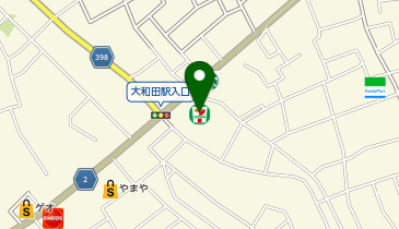 【予約制】Bounce セブンイレブン 大宮大和田前原店 ロッカー 保管場所の地図画像