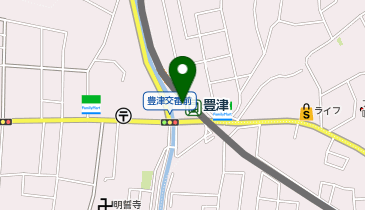 【予約制】Bounce 阪急電鉄豊津駅ロッカー収納スポットの地図画像