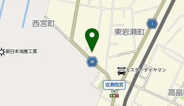 【予約制】Bounce ロッカー ウエルシア富山岩瀬店 収納スポットの地図画像